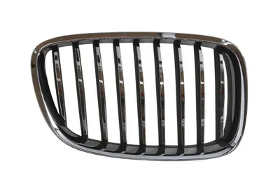 Grila radiator Dreapta potrivit BMW 5 GRAN TURISMO (F07) 2.0D-4.4 2009-2017 - (crom/negru)