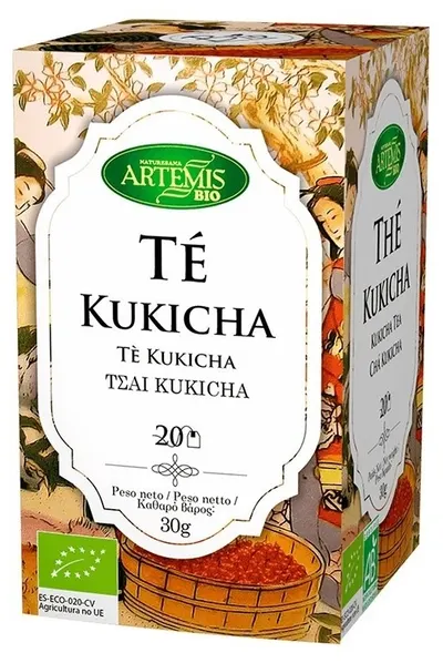 Ceai verde bio, 30 g, 20 plicuri filtrante, Artemis Bio