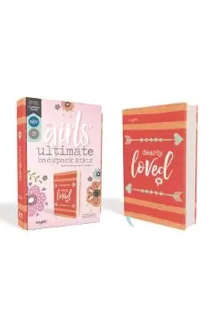 Niv, Girls' Ultimate Backpack Bible, Faithgirlz Edition, Compact, Flexcover, Coral, Red Letter Edition, Comfort Print