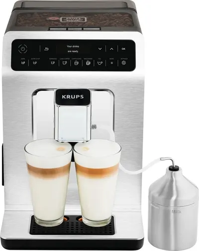 Automat de cafea Krups - Evidence, EA891C10, 15 bar, 2,3 l, crom metalic