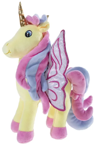 Jucărie de pluș Heunec Galupy - Unicorn Jessie, 25 cm