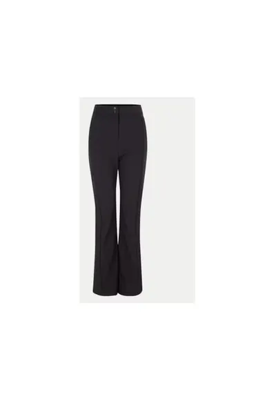 Pantaloni ski dama - 304335907 - Poliester reciclat/Poliester/Elastan - Negru - Negru