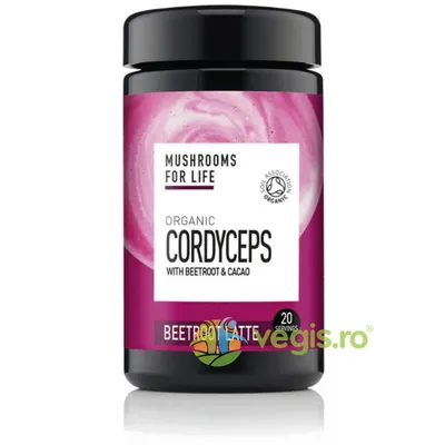 Cordyceps Beetroot Latte Pure Grade Extract Ecologic/Bio 130g