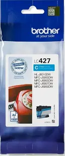 Cartuș de cerneală Brother - LC-427C, pentru MFC-J5955DW, Cyan