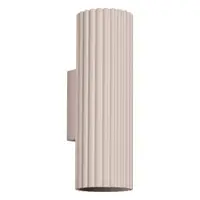 Aplică de perete taupe din metal ø 6,5 cm Gleam – Sollux