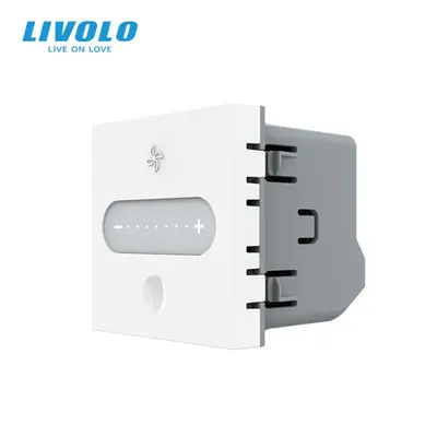 Modul intrerupator reglare viteza ventilator, Zigbee, 2M Alb