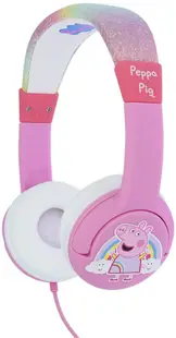 Căști pentru copii OTL Technologies - Peppa Pig Rainbow, roz