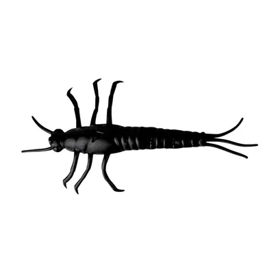 Nimfa Savage Gear 3d Pvc Mayfly 5cm/black, 8 Buc / Plic