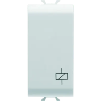 Momentary Relay 230v Ac 50/60hz - 1p 1no/nc 10a(ac1)/2a(ac15)250vac - 1 Module - White - Chorus