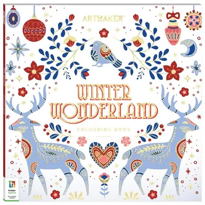 Art Maker Winter Wonderland Colouring Book