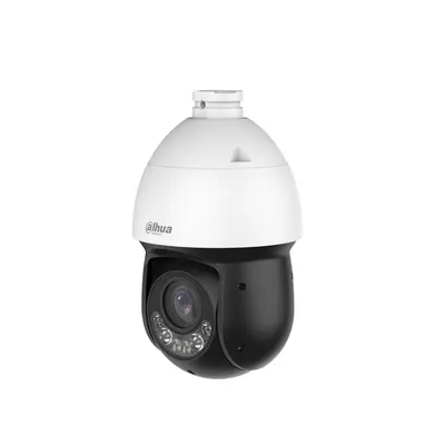 Camera supraveghere IP rotativa cu iluminare duala PTZ Dahua WizSense SD4D225MB-HNR, 2 MP, 4.8 - 120 mm, zoom 25x, IR /lumina alba 100 m, auto tracking, slot card, PoE