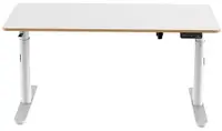 Birou gaming Ultradesk - Pulsar, alb