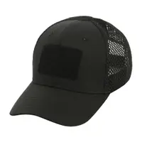 Sapca tactica trucker M-Tac Mesh Flex Ripstop Baseball Cap cu velcro - NEGRU / L/XL 58 cm