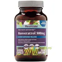 Resveratrol 500mg si Quercetina 40mg Resvitále 60cps