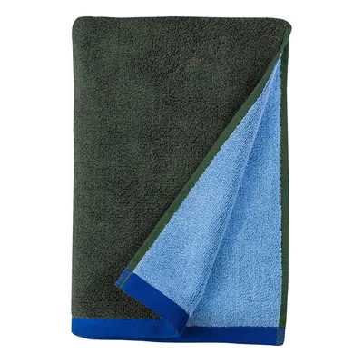 Prosoape verde-închis/albastre 2 buc. din bumbac organic din frotir 40x55 cm Soft – Mette Ditmer Denmark