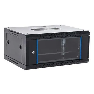 Rack 4U cu geam 600 x 450 mm, Networkstore, NST-RACK4U- 60X45