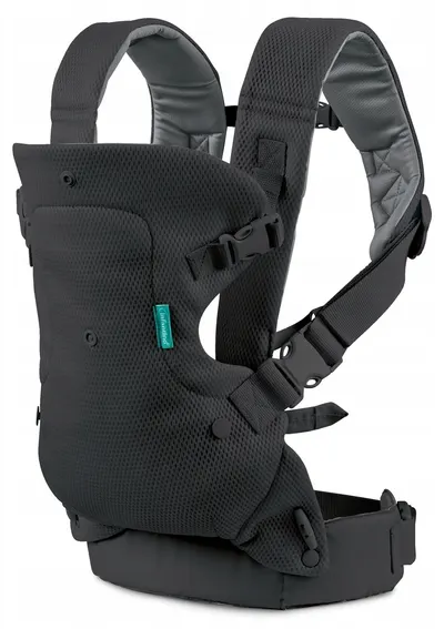 Ergonomic carrier 4 în 1 Infantino - de la 3.6 până la 14.5 kg, gri închis