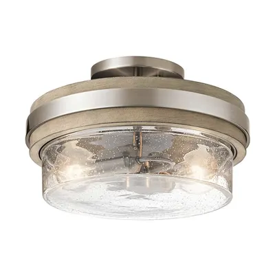 Plafoniera Grand Bank 2 Light Semi-Flush Mount