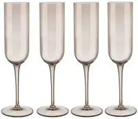 Set de 4 pahare pentru vin Blomus - Fuum, 210 ml, bej