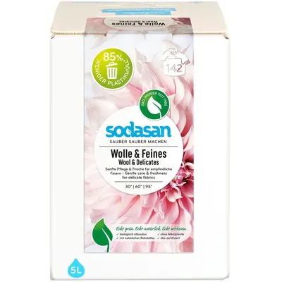 Detergent Lichid pentru Lana si Rufe Delicate Bag-in-Box 5L