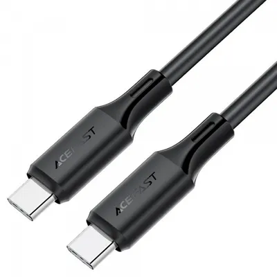 Cablu Date si Incarcare USB-C - USB-C Acefast C17-03, 60W, 1.2m, Negru
