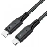Cablu Date si Incarcare USB-C - USB-C Acefast C17-03, 60W, 1.2m, Negru
