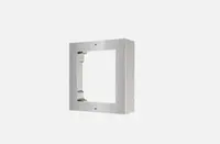 Panou frontal pentru un modul videointerfon modular Hikvision DS-KD- ACW1/S montare aplicata material otel inoxidabil dimensiuni