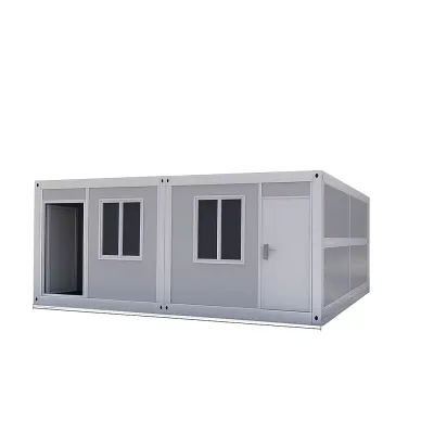 Container pliabil-cu ușă tip panou sandwich, dimensiuni - 2450mm x 2470mm x 5800mm