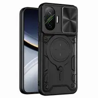 Husa pentru Xiaomi Poco F7, Techsuit, CamGuard Pro, Neagra