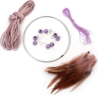 Set creativ Em Art - Capcană de vis DIY , mov