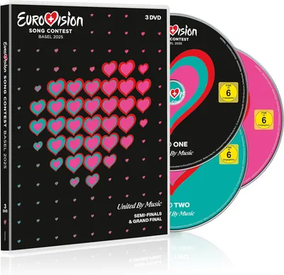 Eurovision Song Contest Basel 2025 (3xDVD)