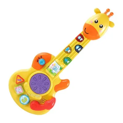 Chitară muzicală pentru bebeluși Raya Toys – Girafă