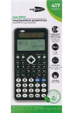 Calculator stiintific 10+2 digits cu 417 functii. Alb