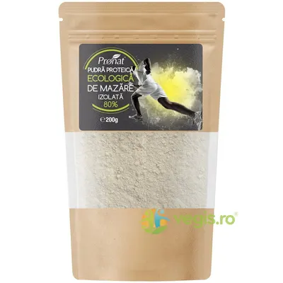 Pudra Proteica De Mazare Izolata Ecologica/Bio 200g
