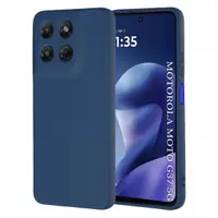 Husa pentru Motorola Moto G47 / G37 Power / G37, Techsuit, SoftFlex, Bleumarin