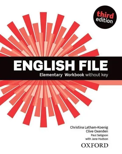 English File 3E Elementary Workbook without key