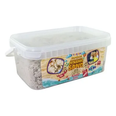 Nisip Senzorial Modelabil Tuban in cutie - natural, 2,5 kg, TU3988