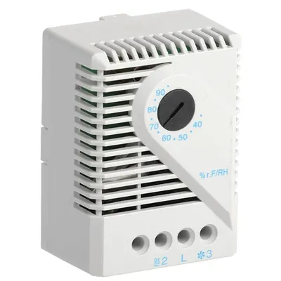 Mechanical hygrostat from 35 to 95% RH