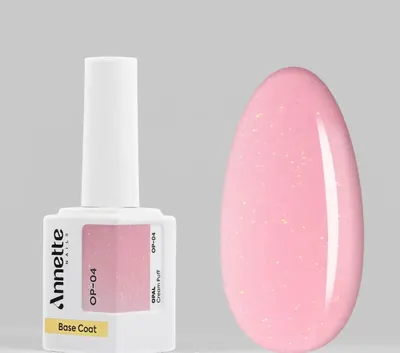 Rubber Base Annette Nails Opal Cream puff OP-04