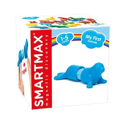 Joc magnetic, Smart Max, My First Safari Animals, Foca, 3 piese
