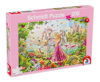 Puzzle Schmidt din 200 de piese - Fairy In Magic Forest