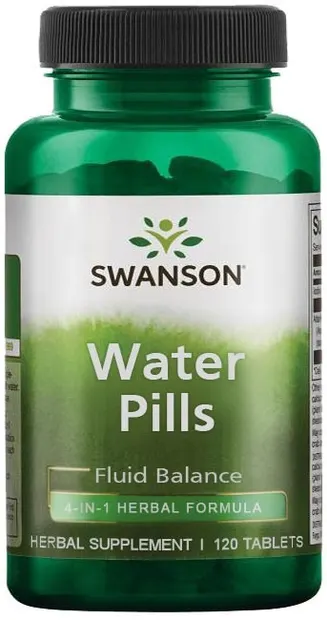Water Pills, 160 mg, 120 tablete, Swanson