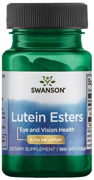 Lutein Esters, 6 mg, 100 capsule moi, Swanson