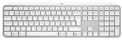 Tastatură multimedia Logitech - MX Keys S, fără fir, gri deschis