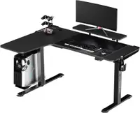 Birou gaming Ultradesk - Winger, negru