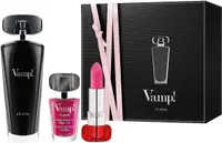 Pupa Set Vamp! Black - Apă de parfum , Lac de unghii și ruj , 50 + 9 ml + 3.5 g