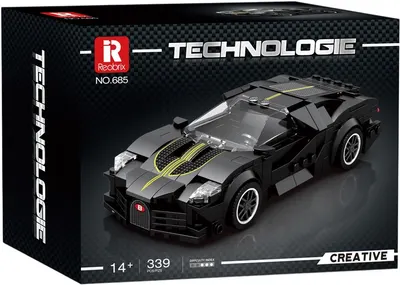 Constructor Reobrix Technologie - Bugatti La Voiture Noire, 1:24 (685)