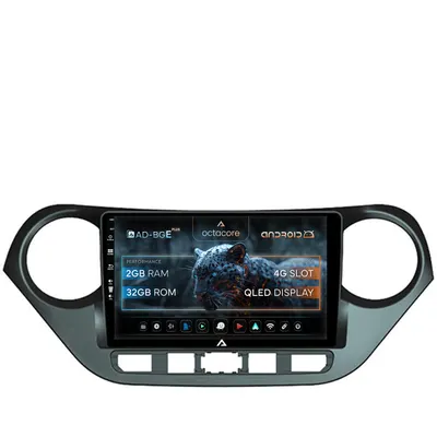 Navigatie Hyundai I10 (2013-2017), Android, E-Octacore 2GB RAM + 32GB ROM, 9 Inch - AD-BGE9002+AD-BGRKIT196