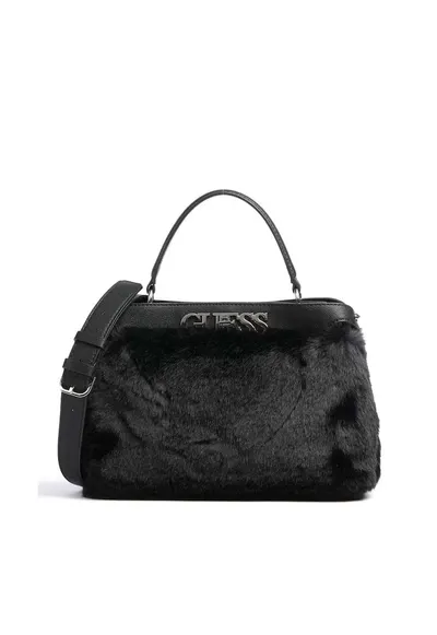 Geanta de mana Gwen Turnlock Satchel - negru