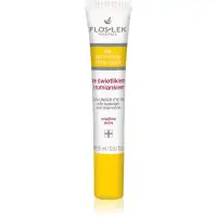 FlosLek Pharma Eye Care Gel pentru jurul ochilor cu un luminator și mușețel 15 ml